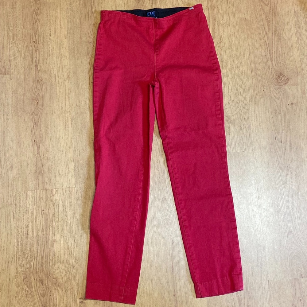 FDJ red super jegging
